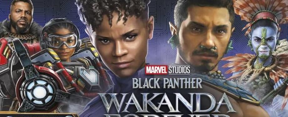 BLACK PANTHER: WAKANDA FOREVER Merchandise Reveals Ironheart's Suit, A New Costume For Nakia, & More