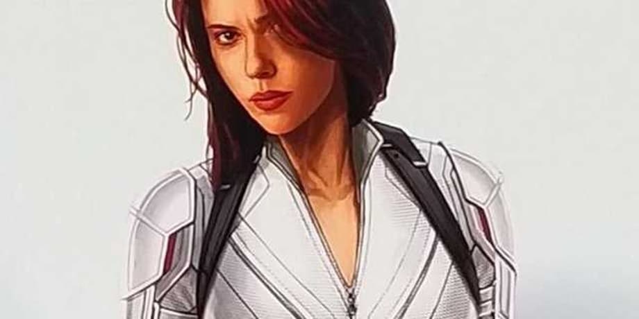 BLACK WIDOW Concept Art And Costume Display Reveals A Badass New White Suit