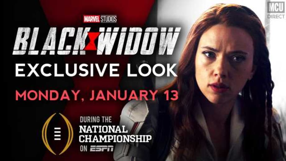 BLACK WIDOW Exclusive Look Set To Air During The National Championship On January 13