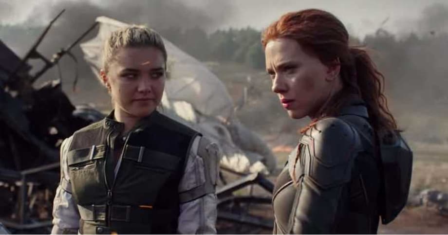 BLACK WIDOW: Natasha & Yelena Bond In The First Action-Packed Clip From The Marvel Studios Blockbuster