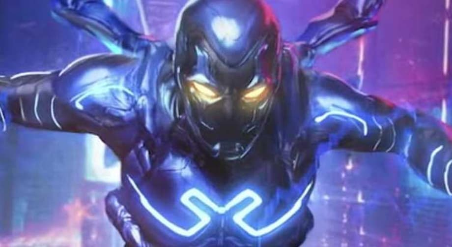 BLUE BEETLE: First Look At Jaime Reyes' Costume Revealed During DC FanDome