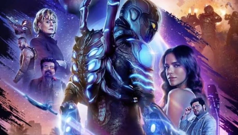 BLUE BEETLE Motion Posters Blast Online And Offer Best Look Yet At Jaime Reyes And Movie's Supporting Cast