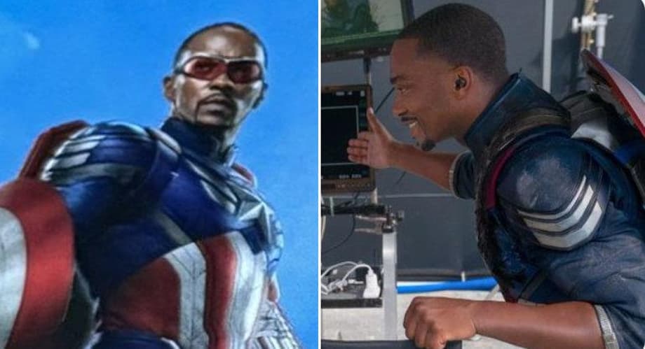 CAPTAIN AMERICA: BRAVE NEW WORLD Promo Art Gives Us An Official Look At Sam Wilson's New Costume