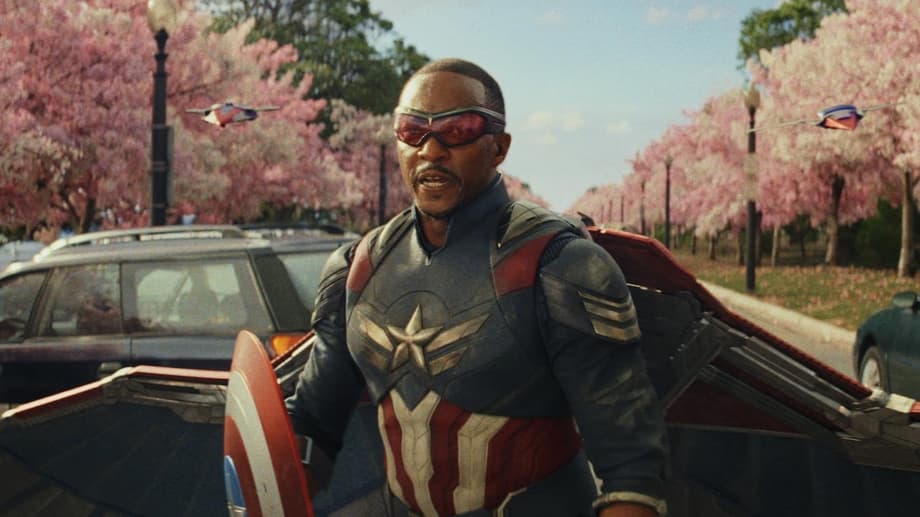 CAPTAIN AMERICA: BRAVE NEW WORLD Promo Shows More Of Sam Wilson's Black Panther Tech In Action