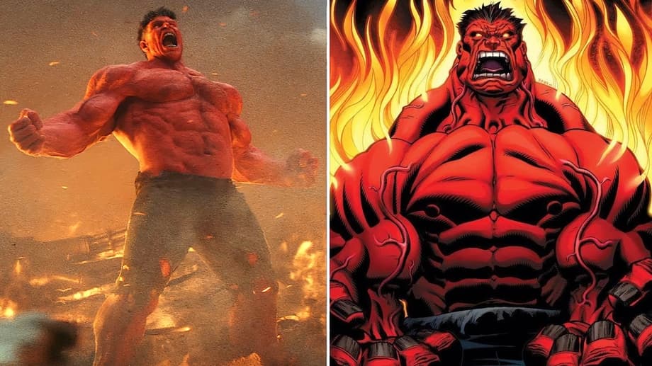 CAPTAIN AMERICA: BRAVE NEW WORLD's Red Hulk WILL Have One Of His Deadliest Powers From The Comics