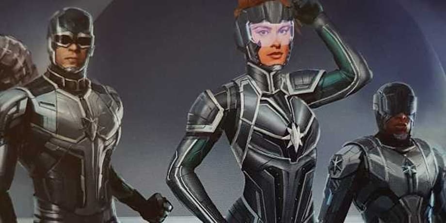 CAPTAIN MARVEL Concept Art Shows Off Alternate Designs For Yon-Rogg, Minn-Erva, And The Starforce Team