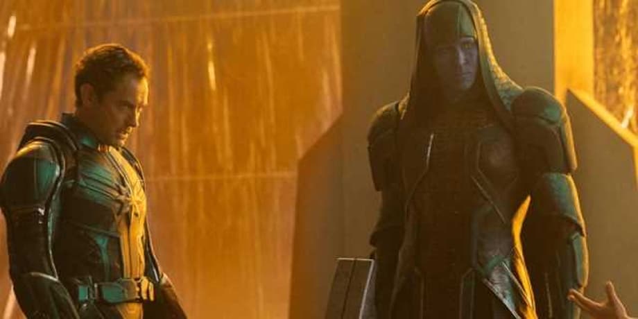 CAPTAIN MARVEL Featurette Reveals New Footage Of The Skrulls And Confirms Jude Law's Character