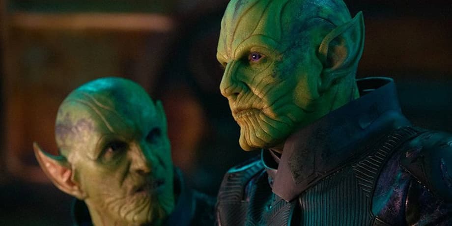 CAPTAIN MARVEL Magazine Cover And Stills Offer An Amazing New Look At The Skrulls And Starforce