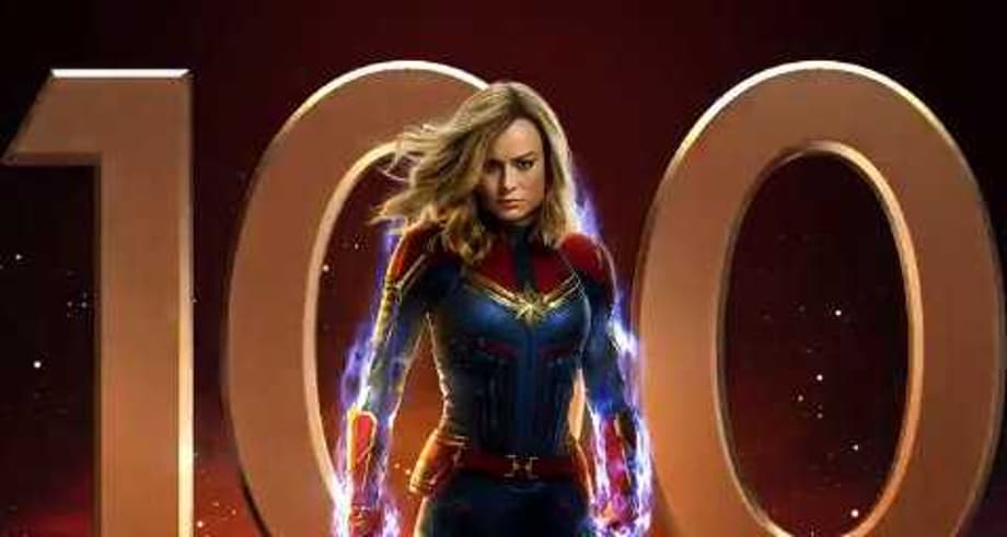 CAPTAIN MARVEL Motion Poster Is Here To Remind Us That The Movie Is Now 100 Days Away
