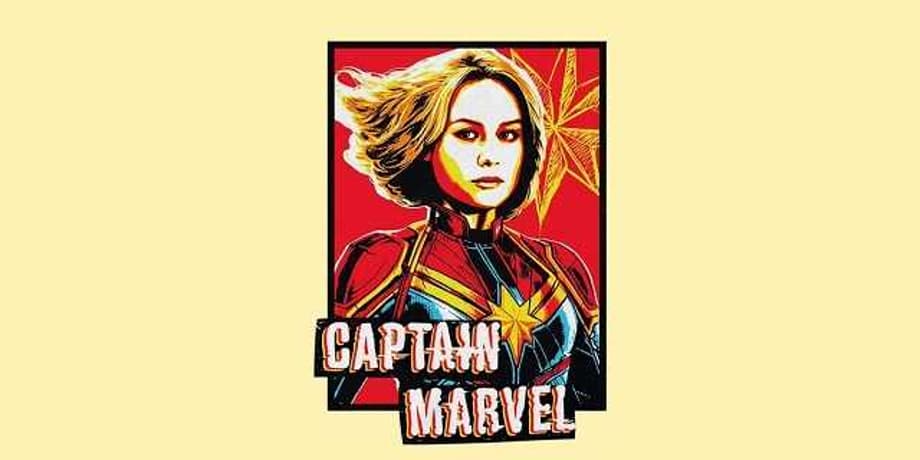 CAPTAIN MARVEL Promo Posters Team Carol Danvers Up With Goose And Show The Hero Powering Up