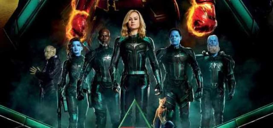 CAPTAIN MARVEL Stands With Star-Force On This Awesome New International Poster