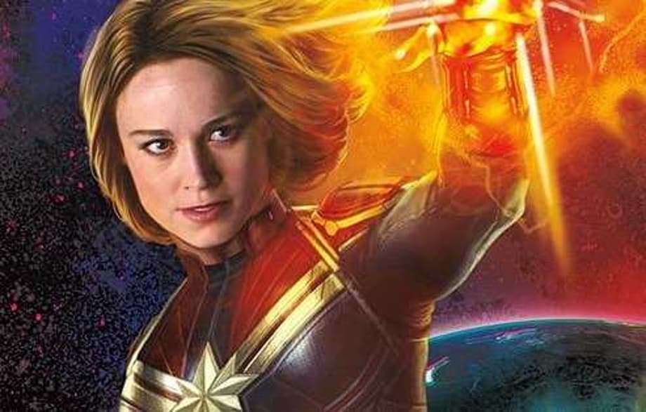 CAPTAIN MARVEL Wall Posters Spotlight The Villainous Talos And Carol's Feline Friend, Goose