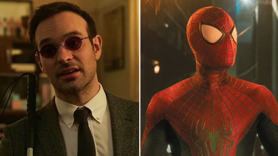 Charlie Cox On Meeting Up With Andrew Garfield Shooting SPIDER-MAN: NO WAY HOME: &quot;You're Not In My Script!&quot;