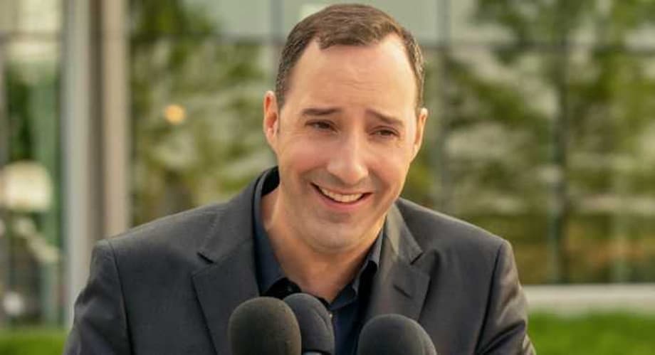 CLIFFORD Star Tony Hale Talks Playing The Villain, HARLEY QUINN S3, VEEP In The MCU & More (Exclusive)