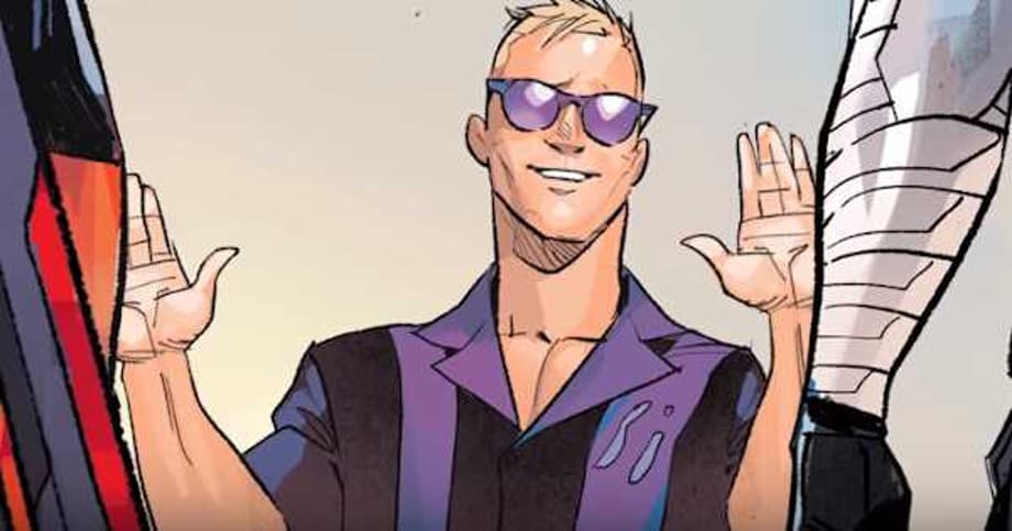 COMICS: There's A New Ronin Terrorizing NYC In HAWKEYE: FREEFALL But Everyone Suspects Clint Barton