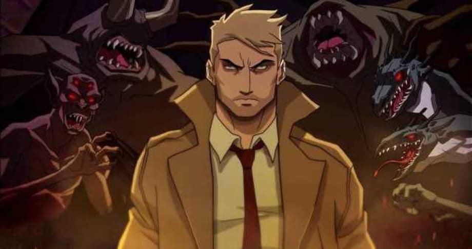 CONSTANTINE Animated Series Extended Sneak Peek Finds John Back To His Demon-Hunting Best