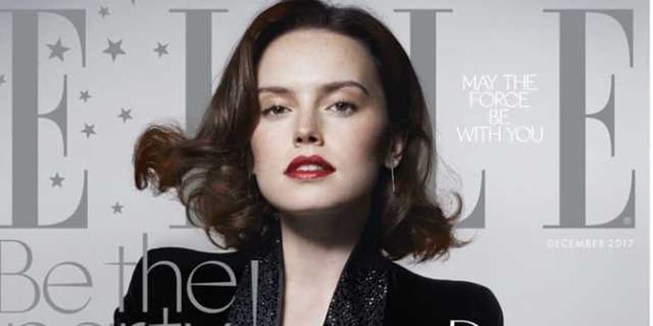 Daisy Ridley Covers Elle UK; Talks About Her Performance In STAR WARS: THE FORCE AWAKENS