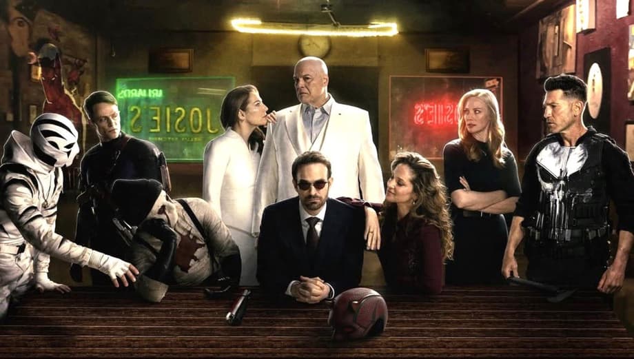 DAREDEVIL: BORN AGAIN Season 1 Unused "Last Supper" Concept Poster Art Revealed