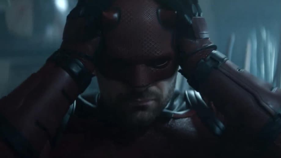 DAREDEVIL: BORN AGAIN TV Spot Has Fans Pleading With Marvel To Go Back To Physical Helmets Instead Of Nanotech