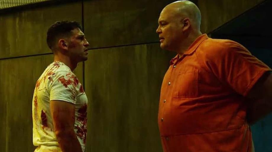 DAREDEVIL Star Jon Bernthal Recalls Kingpin Actor Vincent D'Onofrio &quot;[Crumpling] Marvel Execs&quot;