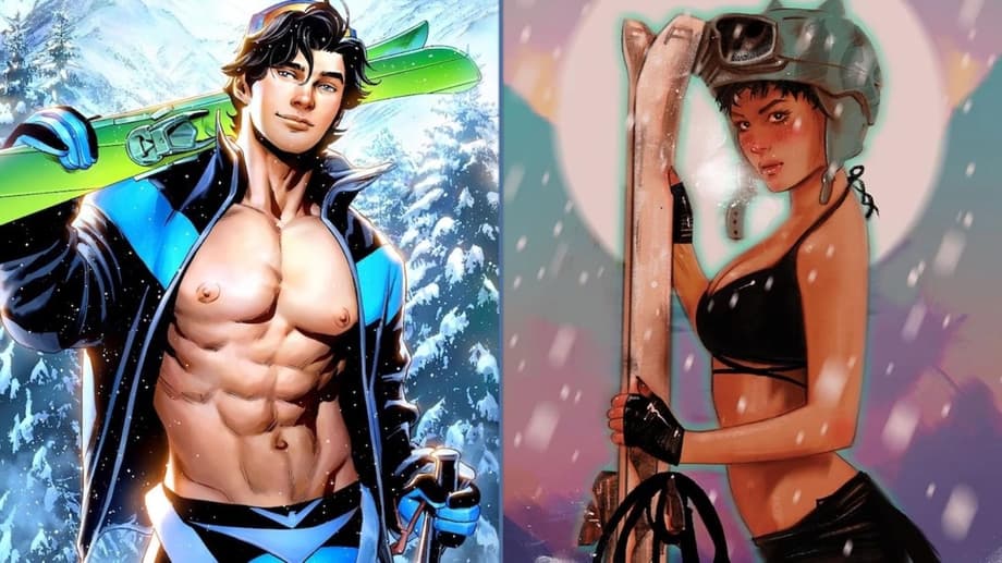 DC's &quot;Sweater Weather&quot; Variant Covers Are Exactly The NSFW Comic Book Fix You Needed Today
