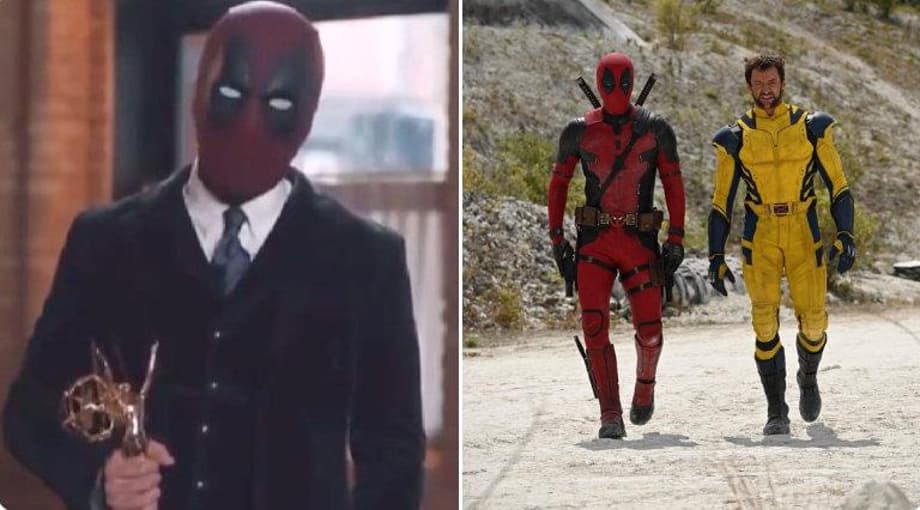 DEADPOOL 3 Star Ryan Reynolds Accepts His Emmy Award In-Character As The Merc With A Mouth