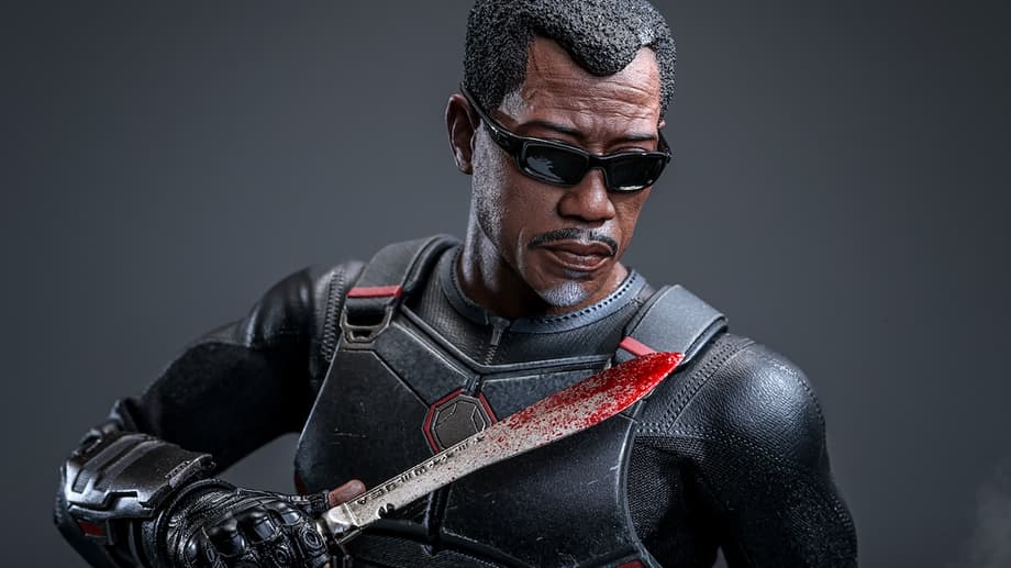 DEADPOOL & WOLVERINE: Hot Toys Reveals Its Blade Figure Based On Wesley Snipes' Iconic Daywalker