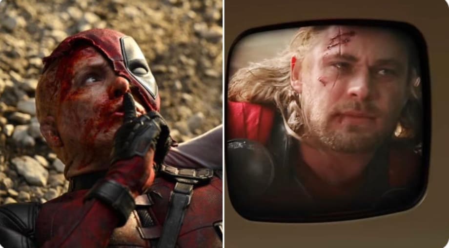 DEADPOOL & WOLVERINE: Wade Makes Fun Of Thor's &quot;Cheap Hair Extensions&quot; In New Deleted Scene