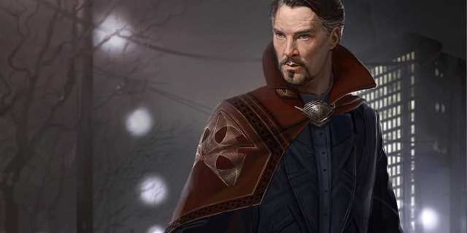 DOCTOR STRANGE Concept Art Shows A Different Take On The Sorcerer Supreme And His Cloak Of Levitation