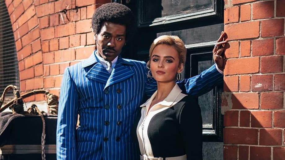 DOCTOR WHO Stills Take Ncuti Gatwa's Doctor And Millie Gibson's Ruby Back In Time To The Swinging Sixties