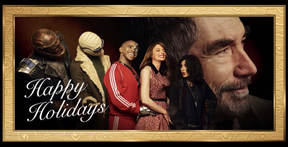 DOOM PATROL Teaser & Character Posters Wish Everyone A Happy Holiday From DC's Most Beloved Group Of Outcasts