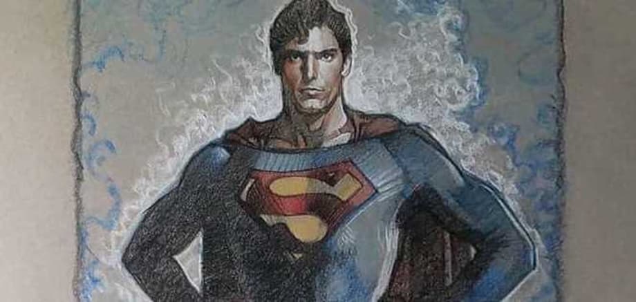 Drew Struzan Pays Tribute To Richard Donner With A Portrait Of Christopher Reeve's SUPERMAN