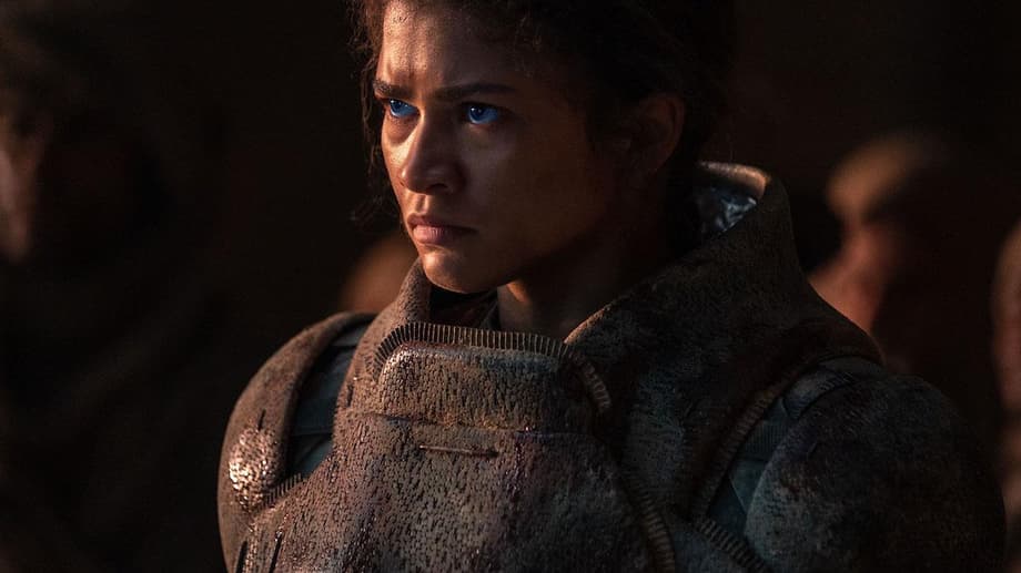 DUNE: PART TWO Stills Feature Zendaya's Chani And Austin Butler's Villainous Feyd-Rautha Harkonnen