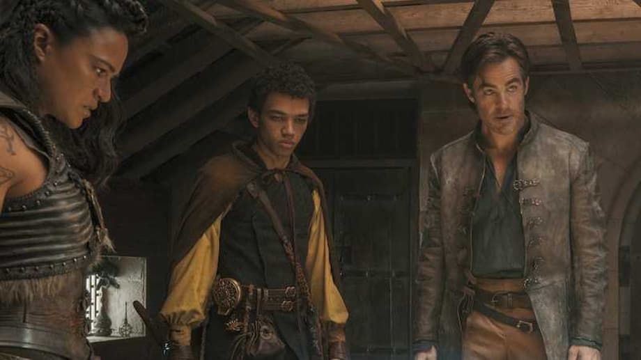 DUNGEONS & DRAGON: HONOR AMONG THIEVES Clip Shows Chris Pine The Pitfalls Of Talking To The Dead