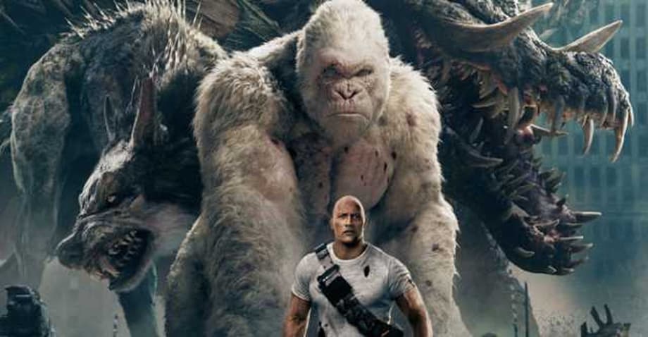 Dwayne Johnson Pokes Fun At RAMPAGE Moving Its Release To Avoid Competition With AVENGERS: INFINITY WAR