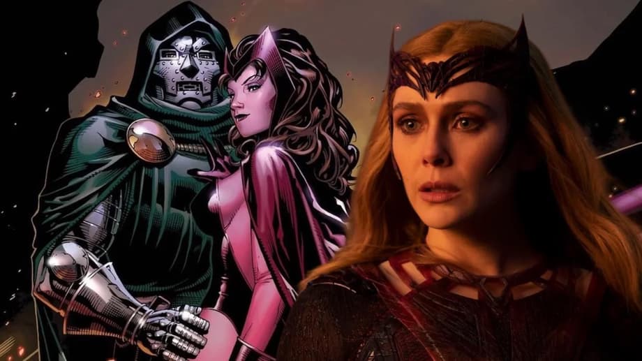 Elizabeth Olsen Poses With Doctor Doom's Helmet, Reveals What She Knows About AVENGERS: DOOMSDAY