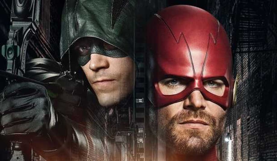 ELSEWORLDS: Barry Allen And Oliver Queen Switch Superhero Identities On This Revealing New Poster