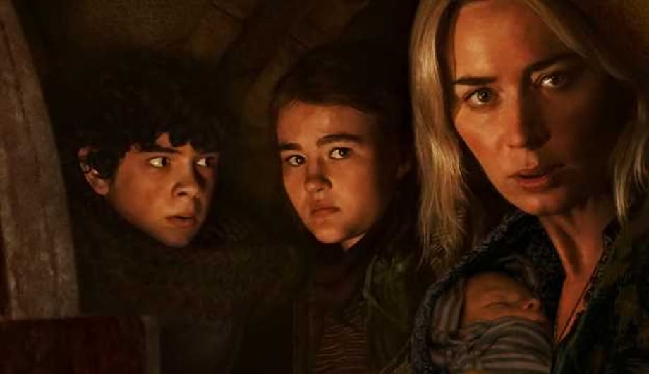 Emily Blunt Protects Her Family On The Official Theatrical Poster For A QUIET PLACE PART II