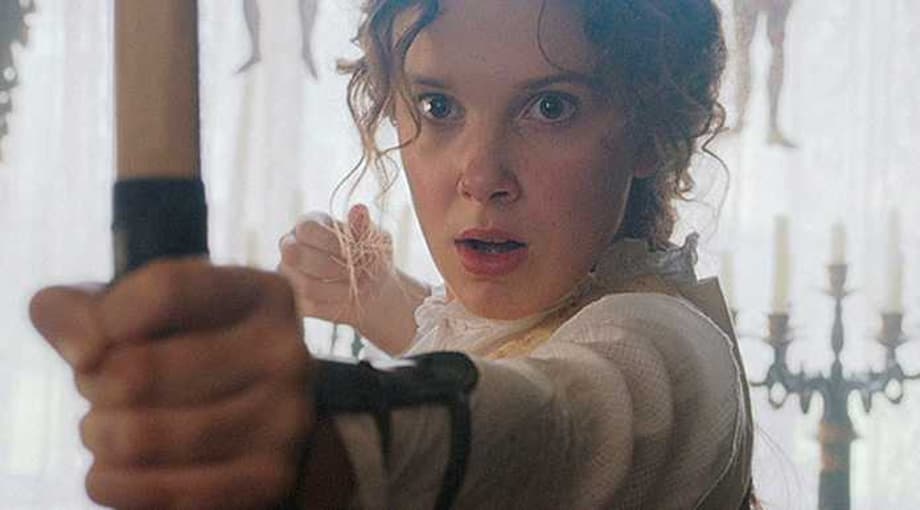 ENOLA HOLMES First-Look Images Feature Stars Millie Bobby Brown, Henry Cavill & Sam Clafin