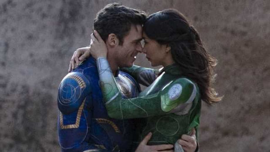 ETERNALS Stills Shift The Focus To The Marvel Cinematic Universe's New Love Story With Ikaris And Sersi