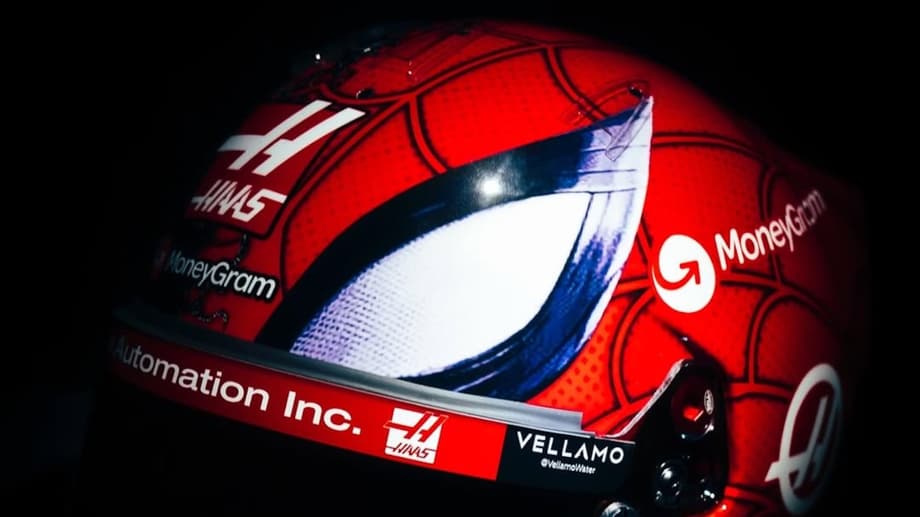 F1 Driver Esteban Ocon Reveals Marvel-Inspired Helmet For Las Vegas Grand Prix Featuring SPIDER-MAN And VENOM