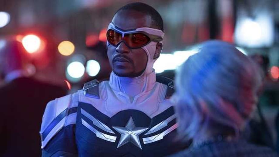 FALCON AND WINTER SOLDIER Star Anthony Mackie Wanted To Reference &quot;Make America Great Again&quot; In Finale Speech