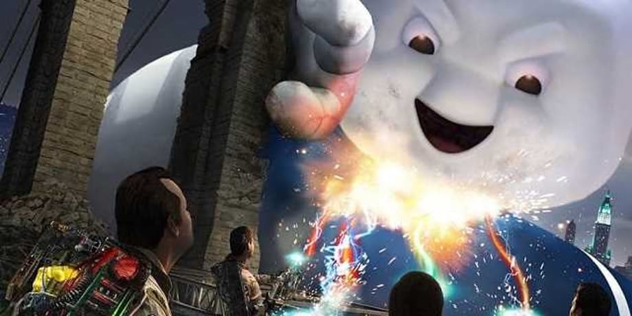 GHOSTBUSTERS 2020 Set Photos Feature The ECTO-1 And An Awesome Stay-Puft Marshmallow Man Easter Egg