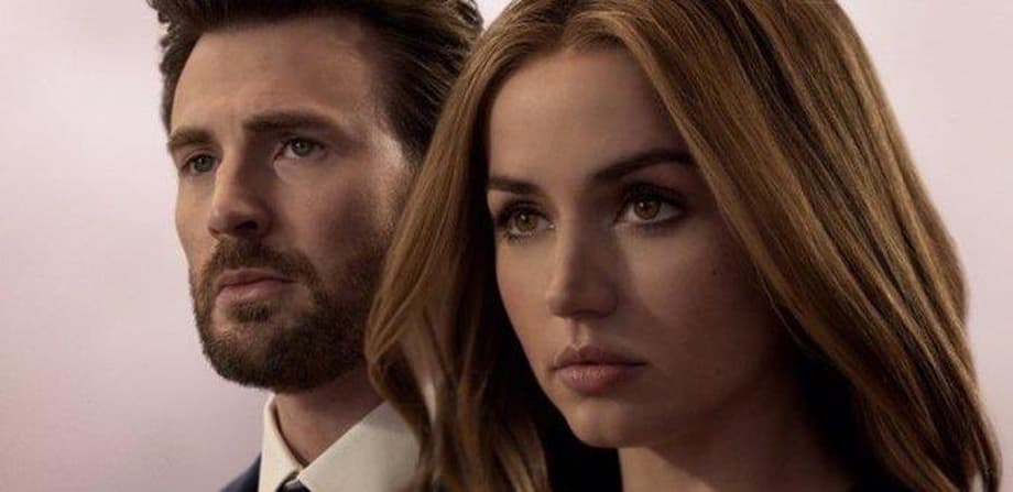 GHOSTED First Look Reunites KNIVES OUT And THE GRAY MAN Stars Chris Evans And Ana De Armas