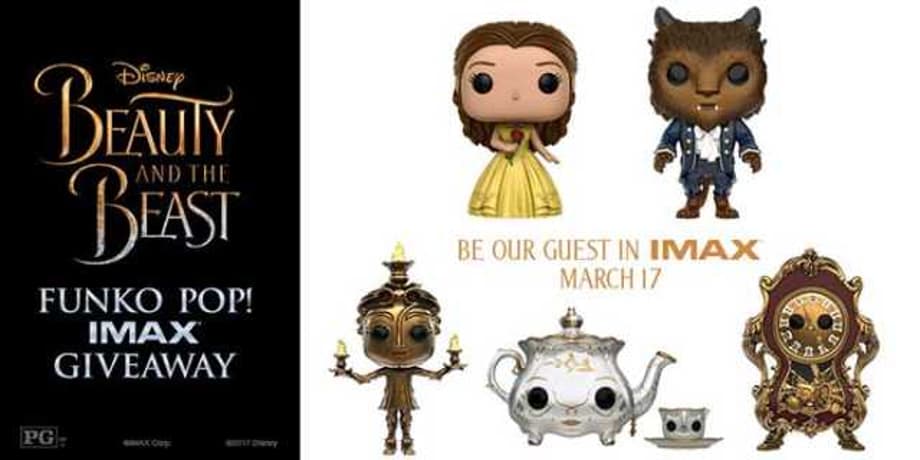 GIVEAWAY: BEAUTY AND THE BEAST Funko POP! Figures And IMAX Tickets To Be Had!
