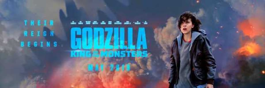 GODZILLA: KING OF THE MONSTERS - &quot;Their Reign Begins&quot; With This First Teaser Footage And Banner