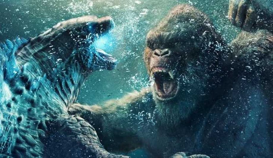 GODZILLA VS. KONG International Poster Sees The Titans Clash In A Deep-Sea Battle For The Ages