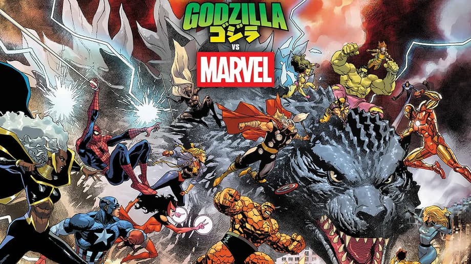 GODZILLA VS. MARVEL Comic Book Series Will Pit The Kaiju Against The Marvel Universe's Heroes And Villains