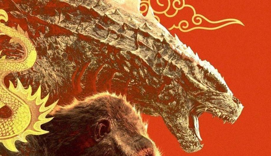 GODZILLA X KONG Stand United On Savage Chinese Poster For THE NEW EMPIRE