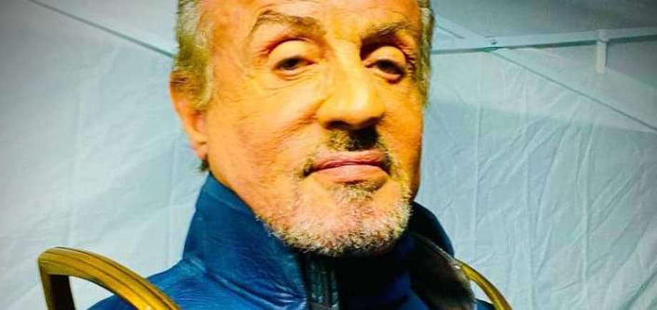 GOTG VOL. 3: Sylvester Stallone Suits-Up As Starhawk For New Behind-The-Scenes Photo